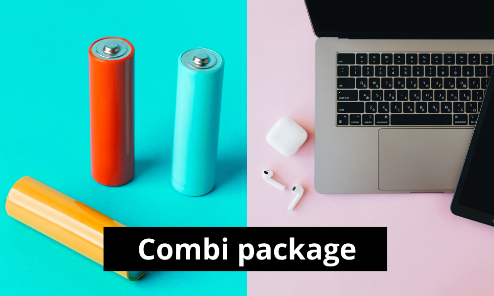 WEEE und Batterien Kombipaket in Deutschland für Kunden mit Niederlassung in Deutschland