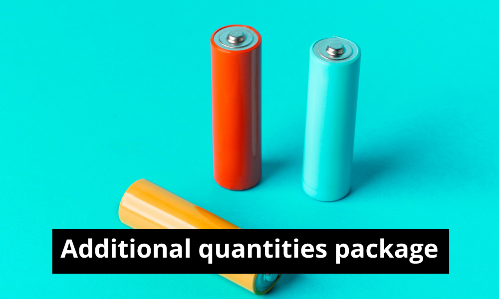 Batterien Zusatzmengenpaket Deutschland