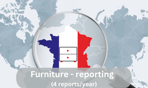 Frankreich - Meldepflichten (4 Berichte pro Jahr) für Möbel